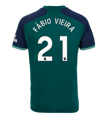Arsenal Fabio Vieira #21 Tredje Tröja 2023-24 Kortärmad